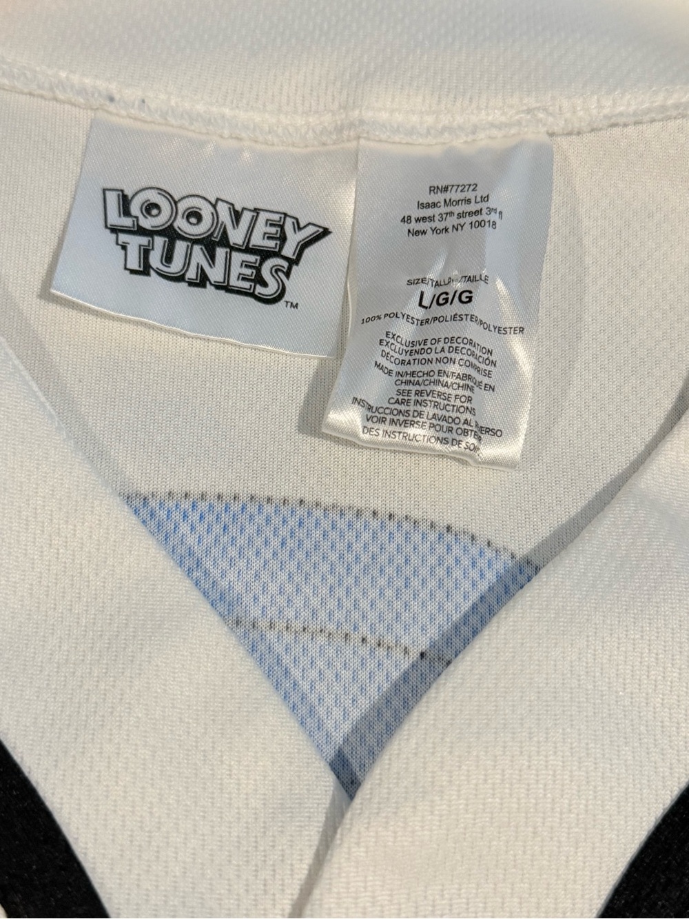 Warner Bros. Looney Tunes Trio Baseball Jersey - Picture 2 of 5